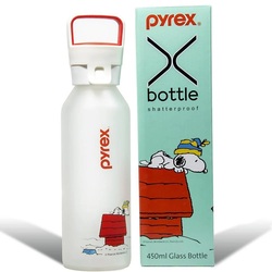 PYREX SNOOPY X PEANUTS Glass Bottle - 450ml